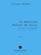 In memoriam Manuel de Falla 