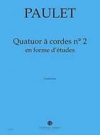 Quatuor à cordes No. 2 en forme d'études 