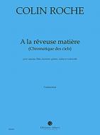 A la reveuse matière 