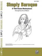 Simply Baroque (Easy Piano) 