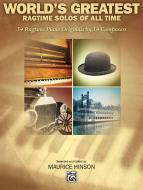 World's Greatest Ragtime Solos 