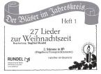27 Lieder zur Weihnachtszeit 