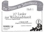 27 Lieder zur Weihnachtszeit 