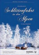 Schlittenfahrt in den Alpen 