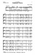 Hallelujah Chorus Song Sheet 