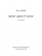 How About Now (For Five Instruments) 