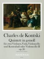 Quintett in g-moll op. 26 