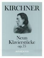 Neun Klavierstücke op. 75 