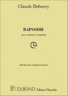 Rhapsodie, pour Orchestre et Saxophone 