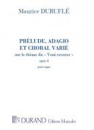 Prelude, Adagio et Choral Varie 