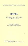 Analyses of The Piano Works of Maurice Ravel 