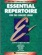 Essential Repertoire for The Concert Choir Level 3: Tenor Bass 