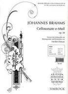Cellosonate e-Moll op. 38 
