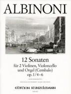 12 Sonaten op. 1/4-6 