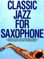 Classic Jazz for Saxophone 