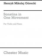 Sonatina In One Movement Op. 8 