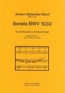 Sonata BWV 1033 