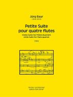 Petite Suite pour quatre flutes 