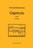 Capriccio für Klavier 