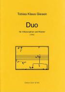 Duo für Altsaxophon und Klavier 