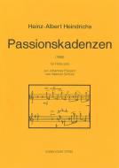 Passionskadenzen für Flöte solo 