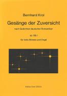 Gesänge der Zuversicht für tiefe Stimme und Orgel 