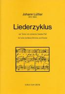 Liederzyklus auf Texte von Johanna Zaeske-Fell 