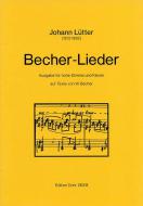 Becher-Lieder für hohe Stimme und Klavier 
