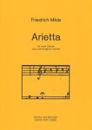 Arietta für zwei Oboen und zwei Englisch Hörner 