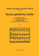 Sechs geistliche Lieder 