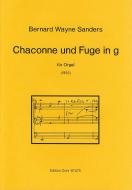 Chaconne und Fuge in g 