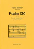 Psalm 130 für Sopran und Orgel 