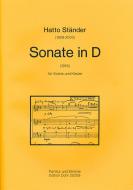 Sonate in D für Violine und Klavier 