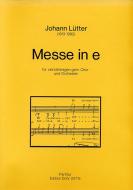 Messe in e 