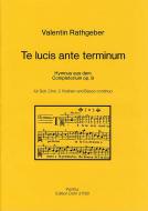 Te lucis ante terminum 