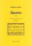 Spuren für Sopranblockflöte und Violine 