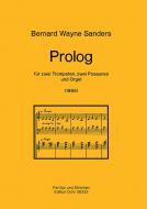 Prolog für zwei Trompeten, zwei Posaunen und Orgel 