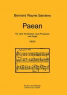 Paean für zwei Trompeten, zwei Posaunen und Orgel 