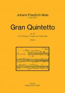 Gran Quintetto für 2 Violinen, 2 Violen und Violoncello 