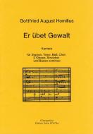 Er übet Gewalt 