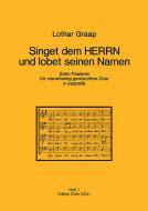 Singet dem HERRN und lobet seinen Namen (Heft 1) 