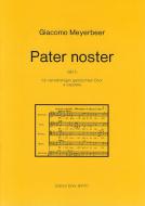 Pater noster für vierstimmigen gemischten Chor a cappella 