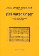 Das Vater unser für Sopran, Alt, Tenor, Bass und obligate Orgel 