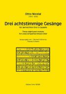 Drei achtstimmige Gesänge 