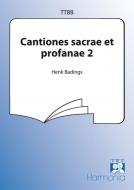 Cantiones sacrae et profanae 2 