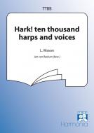 Hark! ten thousand harps And voices 
