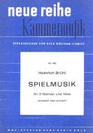 Spielmusik für 2 Violinen/Viola 