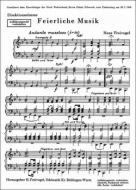 Feierliche Musik/Intrade/Grablied 