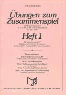 Übungen zum Zusammenspiel von Blasinstrumenten Heft 1 