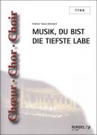 Musik, du bist die tiefste Labe 